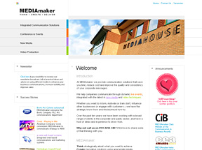 MEDIAmaker, Integrated Communication, Conference & Events, New Media, Video Production, Web Design, Nottingham, UK